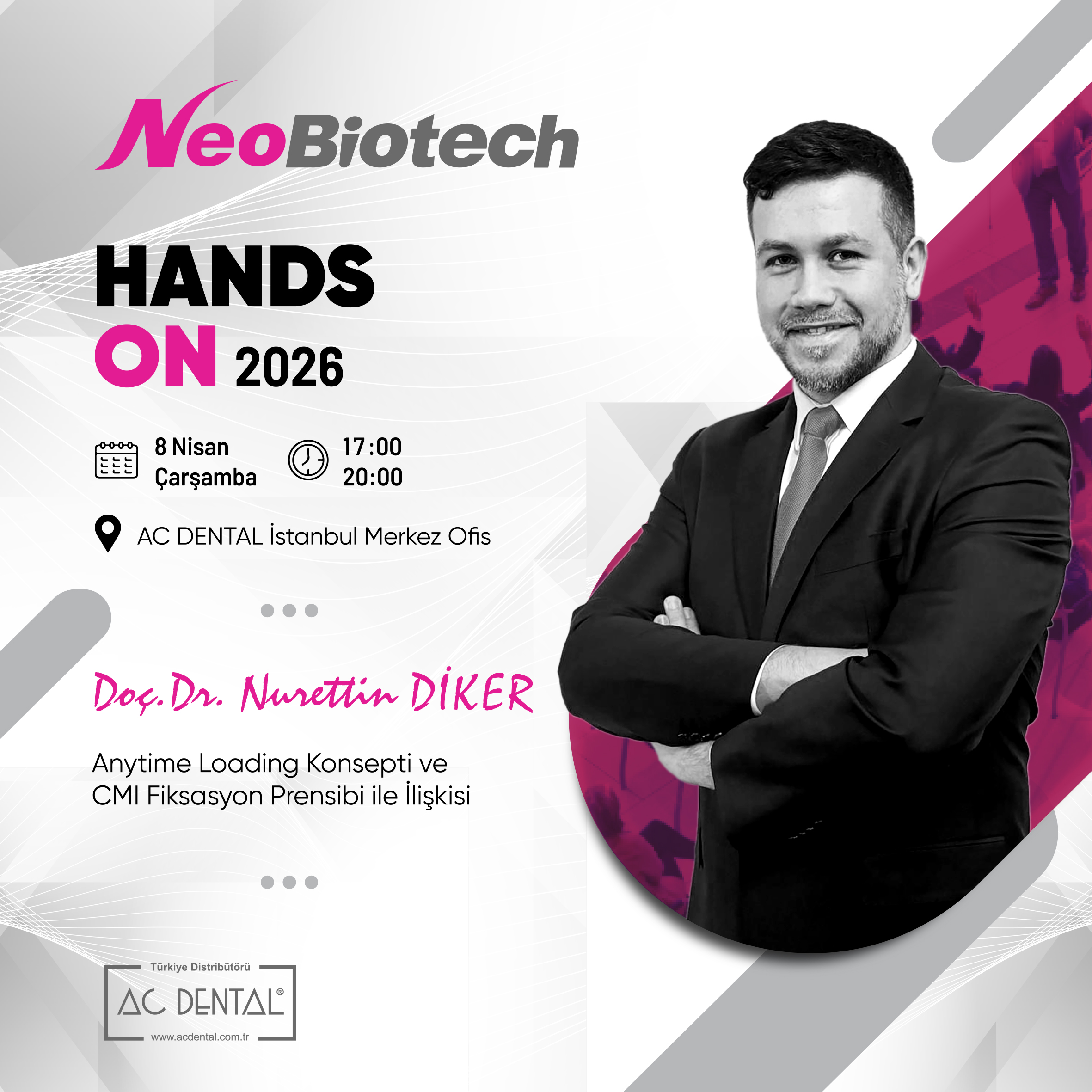 NEOBIOTECH HANDS ON <br> DOÇ.DR. <br> NURETTİN DİKER