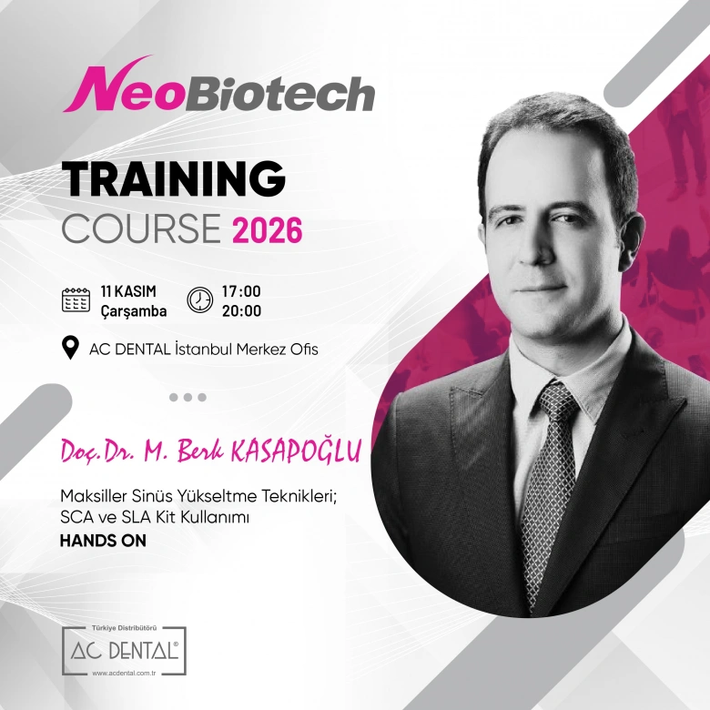 NEOBIOTECH <br> TRAINING COURSE <br> DOÇ.DR. <br> BERK KASAPOĞLU