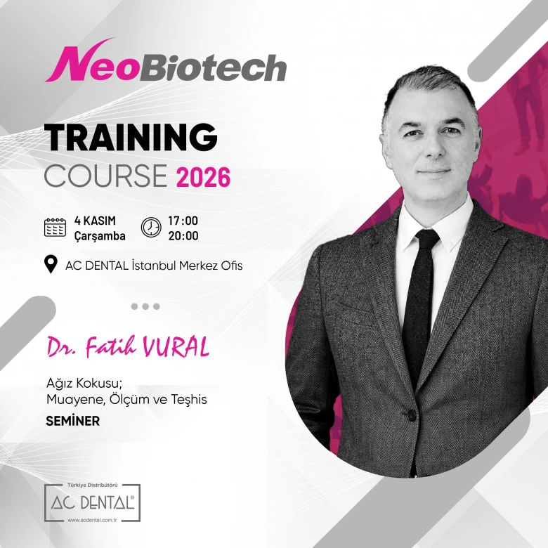 NEOBIOTECH <br> TRAINING COURSE <br> DR.FATİH VURAL