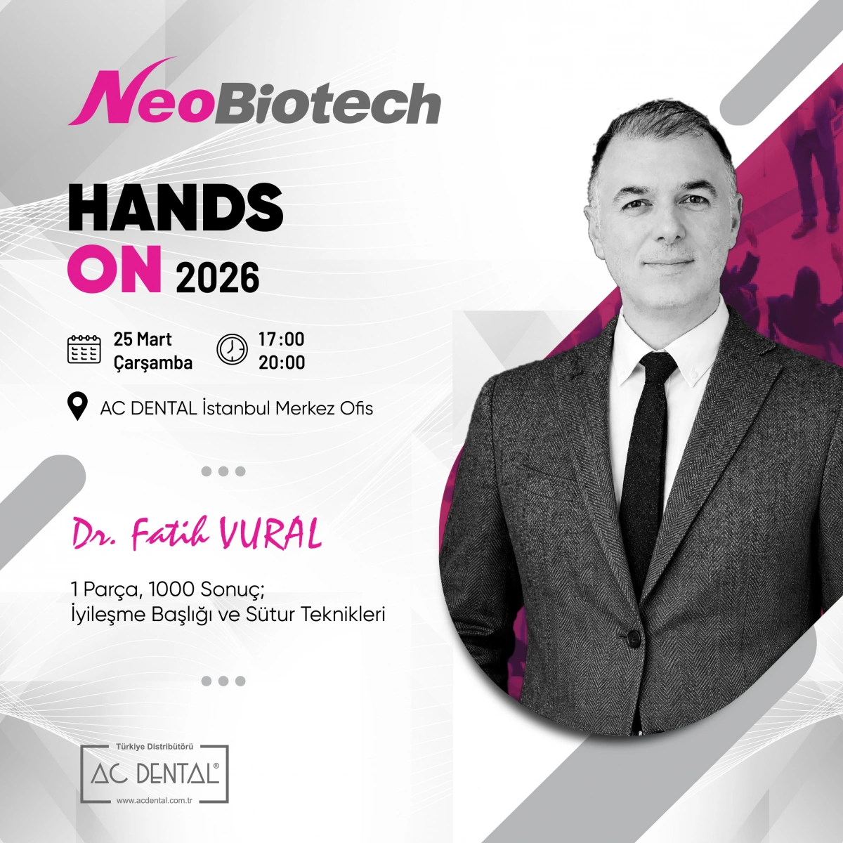 NEOBIOTECH HANDS ON <br> DR.FATİH VURAL