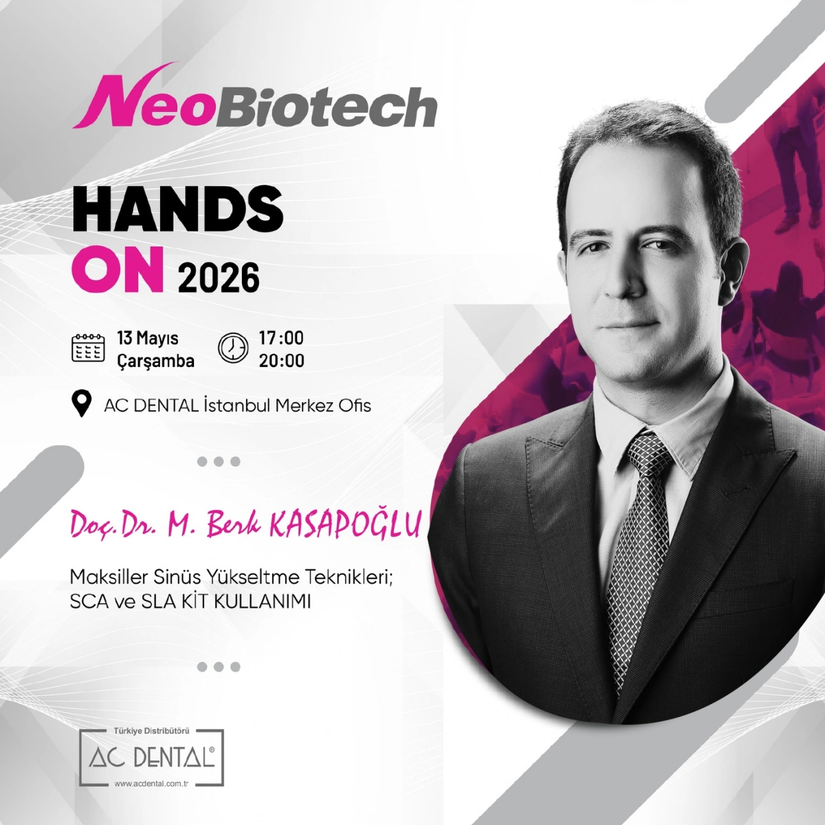 NEOBIOTECH HANDS ON <br> DOÇ.DR. <br> M. BERK KASAPOĞLU