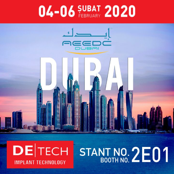 AEEDC 2020 DUBAI Uluslararası Diş Hekimliği ve Ekipmanları Fuarı